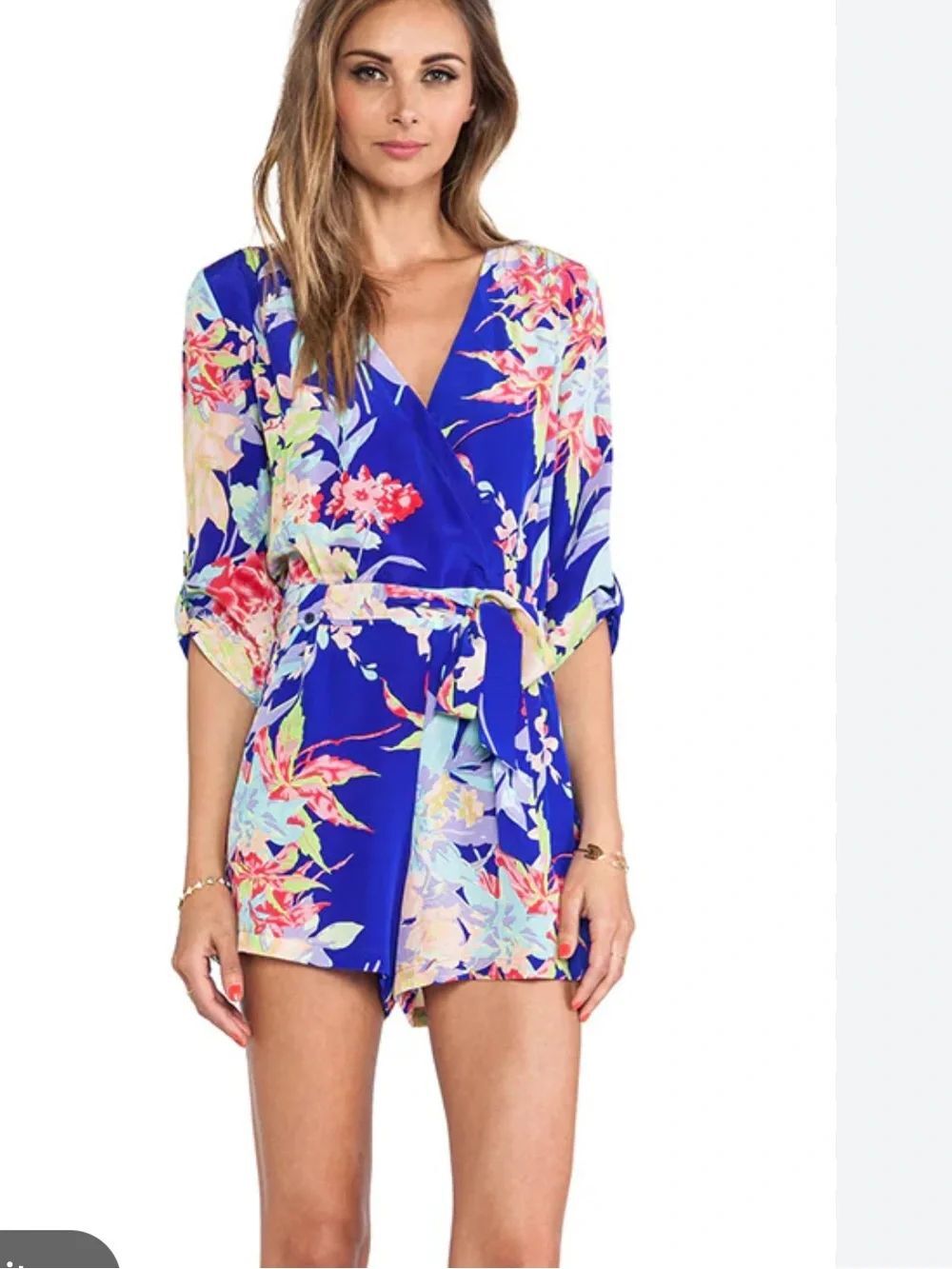 Yumi Kim Liz Romper in Blue Zean Floral Women’s Small